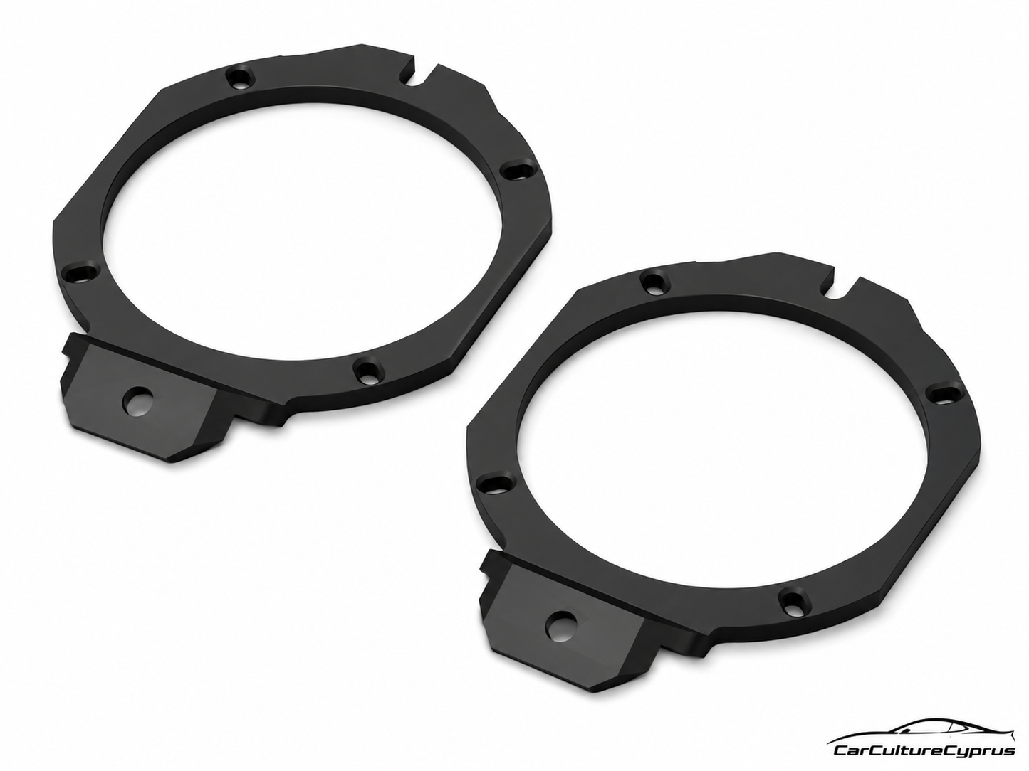 Toyota Land Cruiser 70 Series Front Speaker Adapter Rings – Dashboard Speaker Mounts Pair