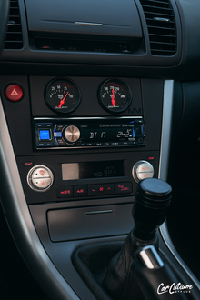 Subaru Legacy Gauge Mount – Single DIN Slot Dual 52mm Gauge Holder