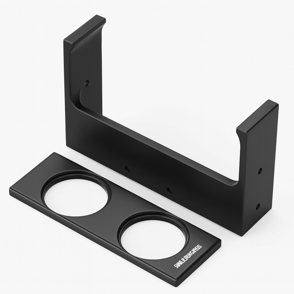 Subaru Legacy Gauge Mount – Single DIN Slot Dual 52mm Gauge Holder