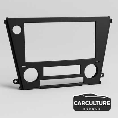 Subaru Legacy 2006–2009 Radio Panel 1DIN / 2DIN / Blank with A/C Controller Glass Fastening
