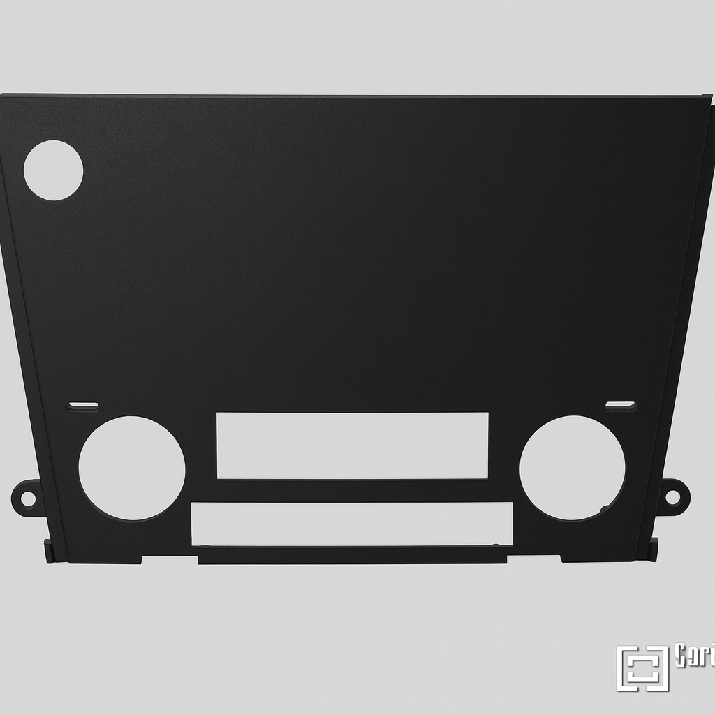 Subaru Legacy 2006–2009 Radio Panel 1DIN / 2DIN / Blank with A/C Controller Glass Fastening