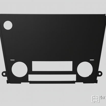 Subaru Legacy 2006–2009 Radio Panel 1DIN / 2DIN / Blank with A/C Controller Glass Fastening