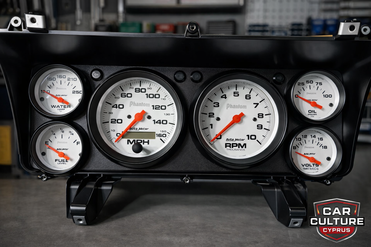 Merkur XR4Ti Gauge Mount Kit – Instrument Cluster Upgrade Brackets & Spacers