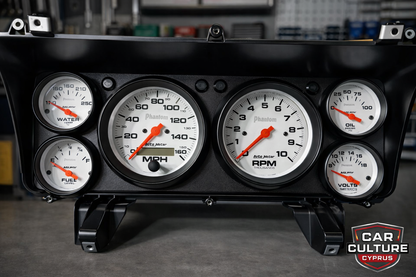 Merkur XR4Ti Gauge Mount Kit – Instrument Cluster Upgrade Brackets & Spacers