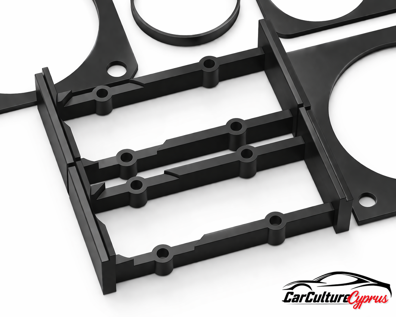 Merkur XR4Ti Gauge Mount Kit – Instrument Cluster Upgrade Brackets & Spacers