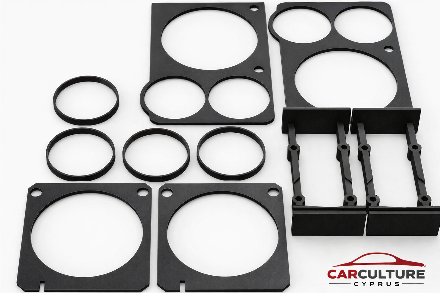 Merkur XR4Ti Gauge Mount Kit – Instrument Cluster Upgrade Brackets & Spacers