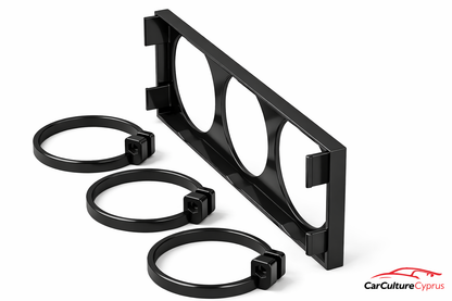 VW Golf MK4 3-Gauge Panel – Triple 52mm Pod Holder – Center Console Instrument Mount