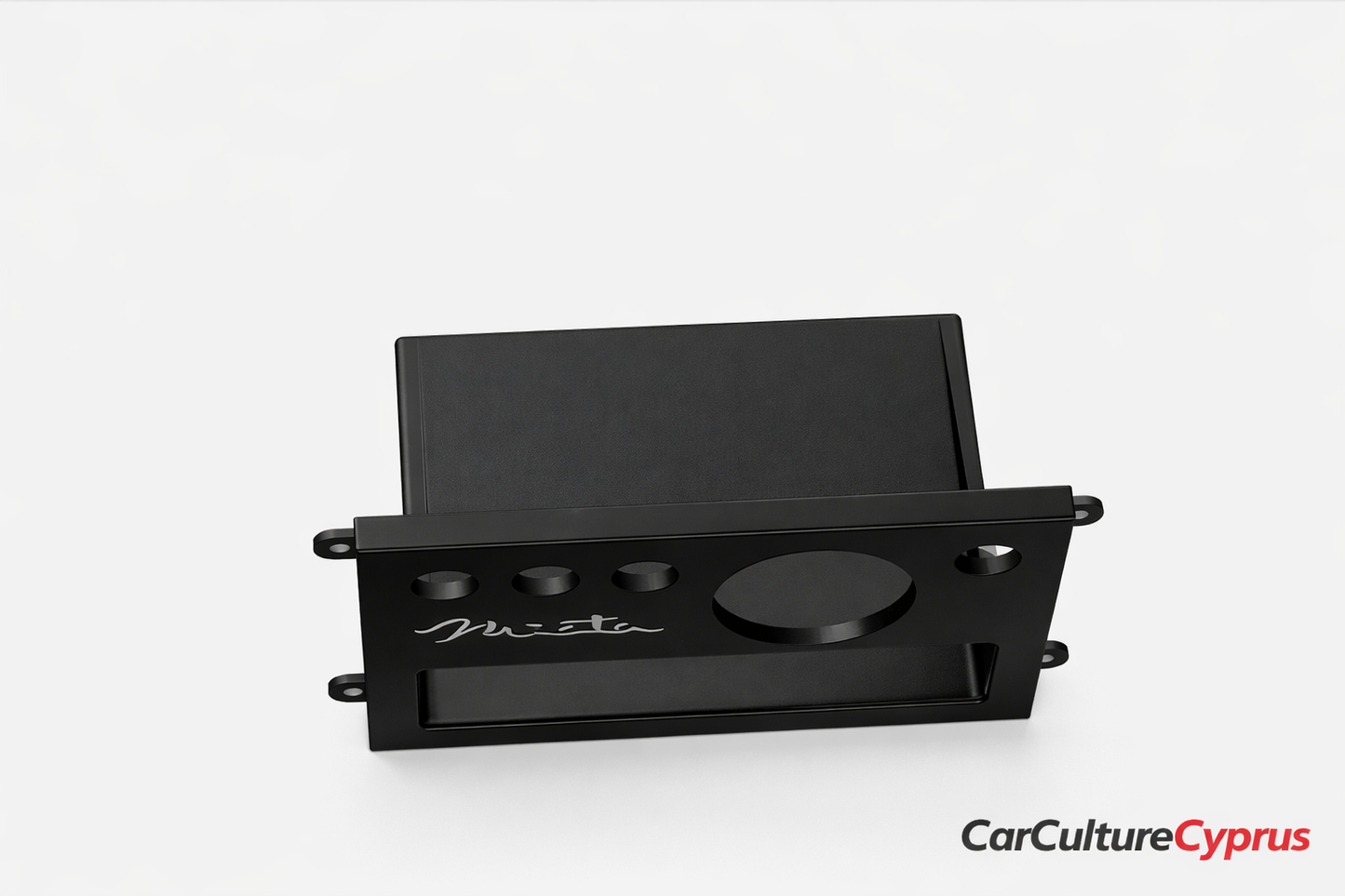 Mazda Miata NA Double DIN Radio Plate with Storage & Gauge Mount
