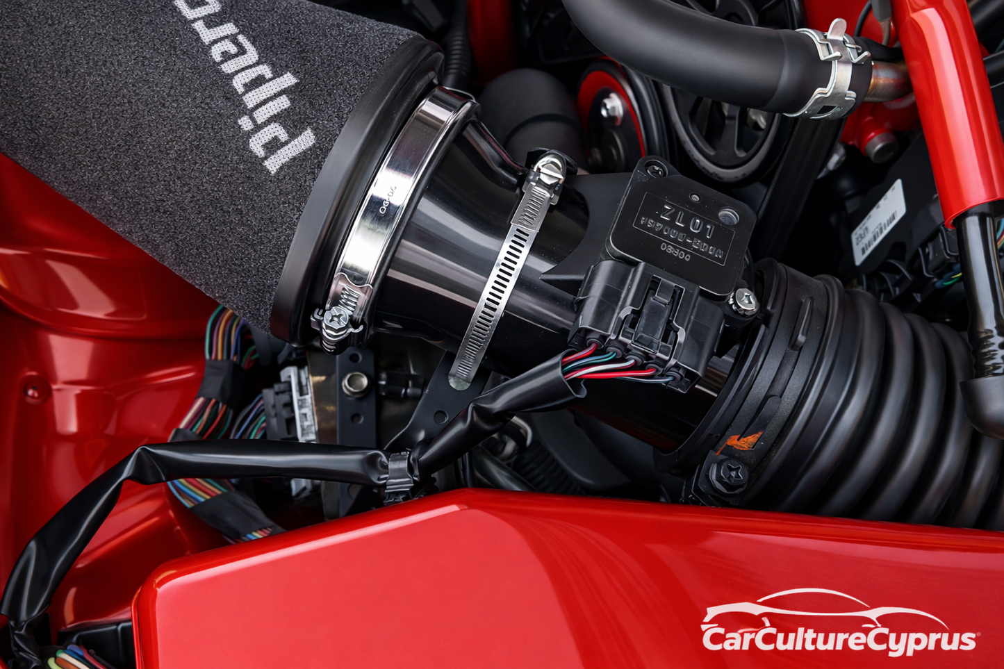 Mazda MX-5 Miata NC Intake Adapter MAF Housing – 80mm Filter Conversion Pipe