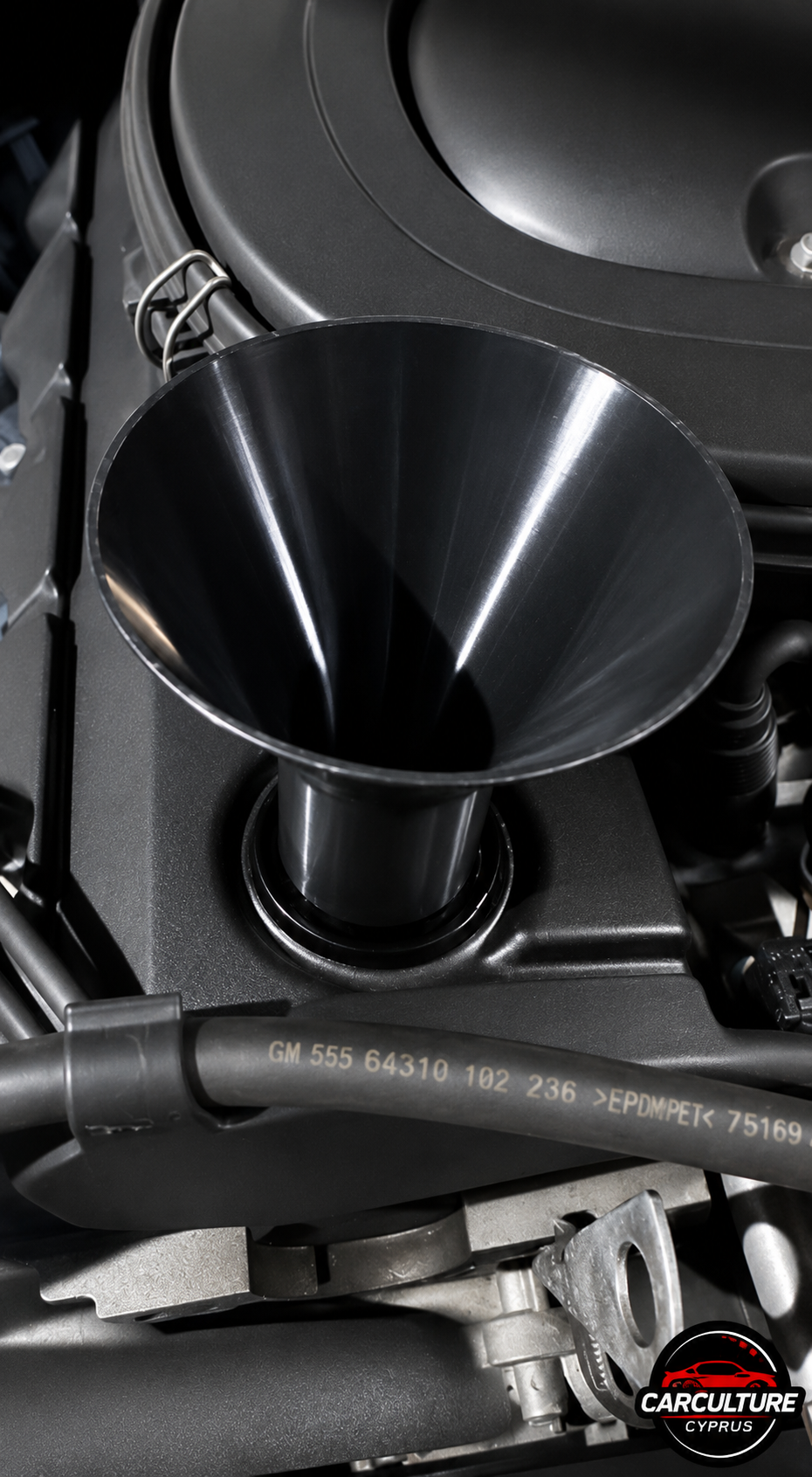 GM Oil Fill Funnel – Opel Chevrolet Saab Fiat Engine
