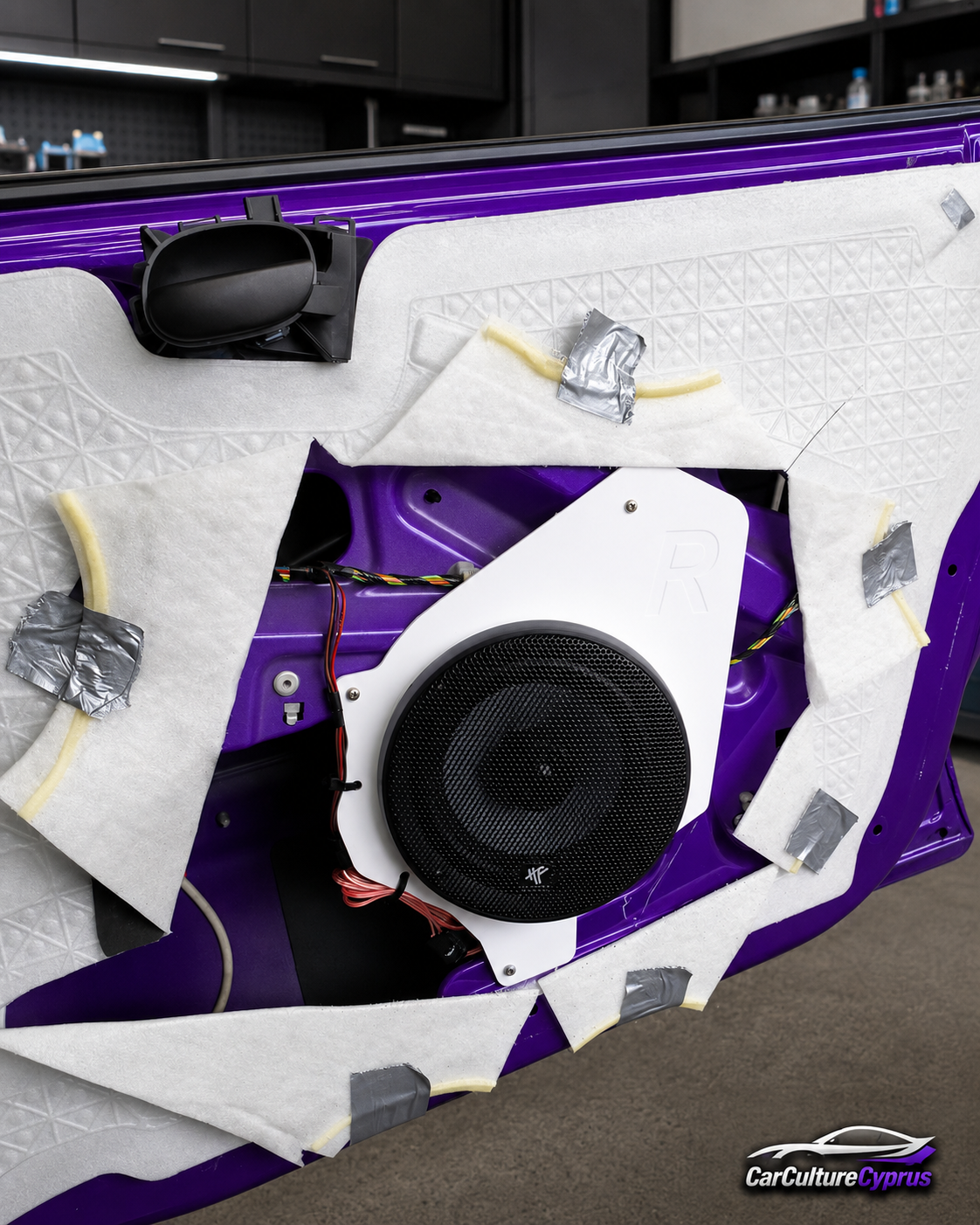 Peugeot 206 Door Speaker Mount Set – Left & Right 130mm Panels
