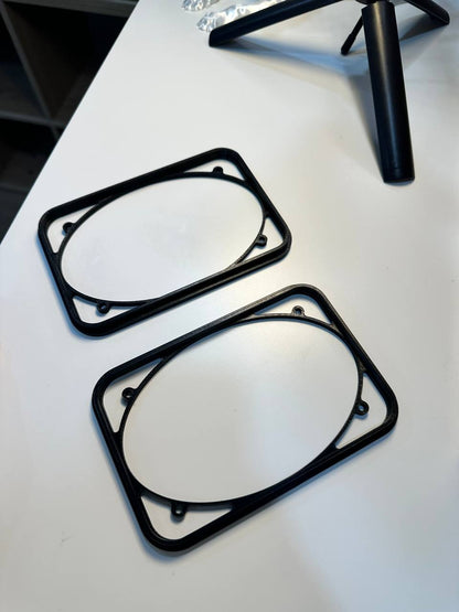Porsche 944 Speaker Spacer Set – 1985.5+ Door Speaker Adapter Pair