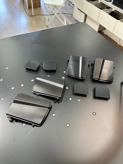BMW E46 Convertible Quarter Panel Trim Cover Kit: OEM Style, Durable ASA