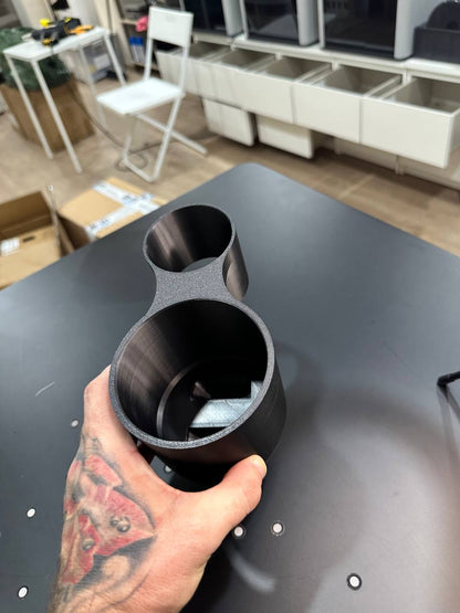 Rallonge de porte-gobelet MINI Cooper R53 | Insert inférieur en option inclus noir