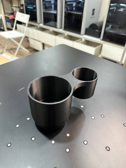 Rallonge de porte-gobelet MINI Cooper R53 | Insert inférieur en option inclus noir