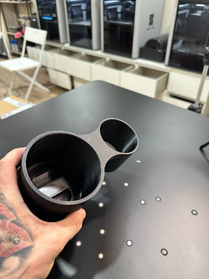 Rallonge de porte-gobelet MINI Cooper R53 | Insert inférieur en option inclus noir