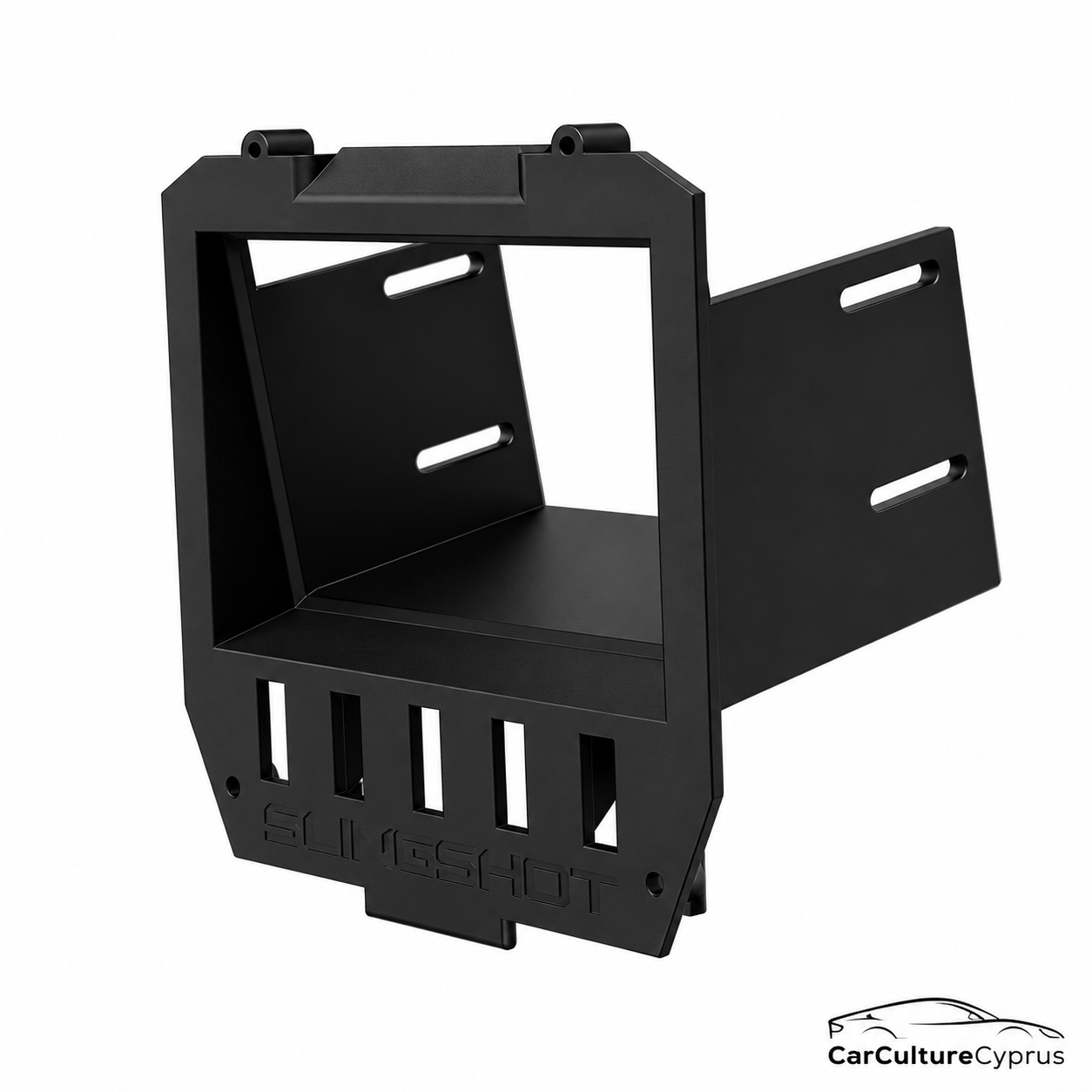 Polaris Slingshot Double-DIN Radio Mount Set – Panel & Visor