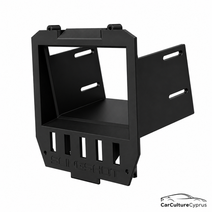 Polaris Slingshot Double-DIN Radio Mount Set – Panel & Visor