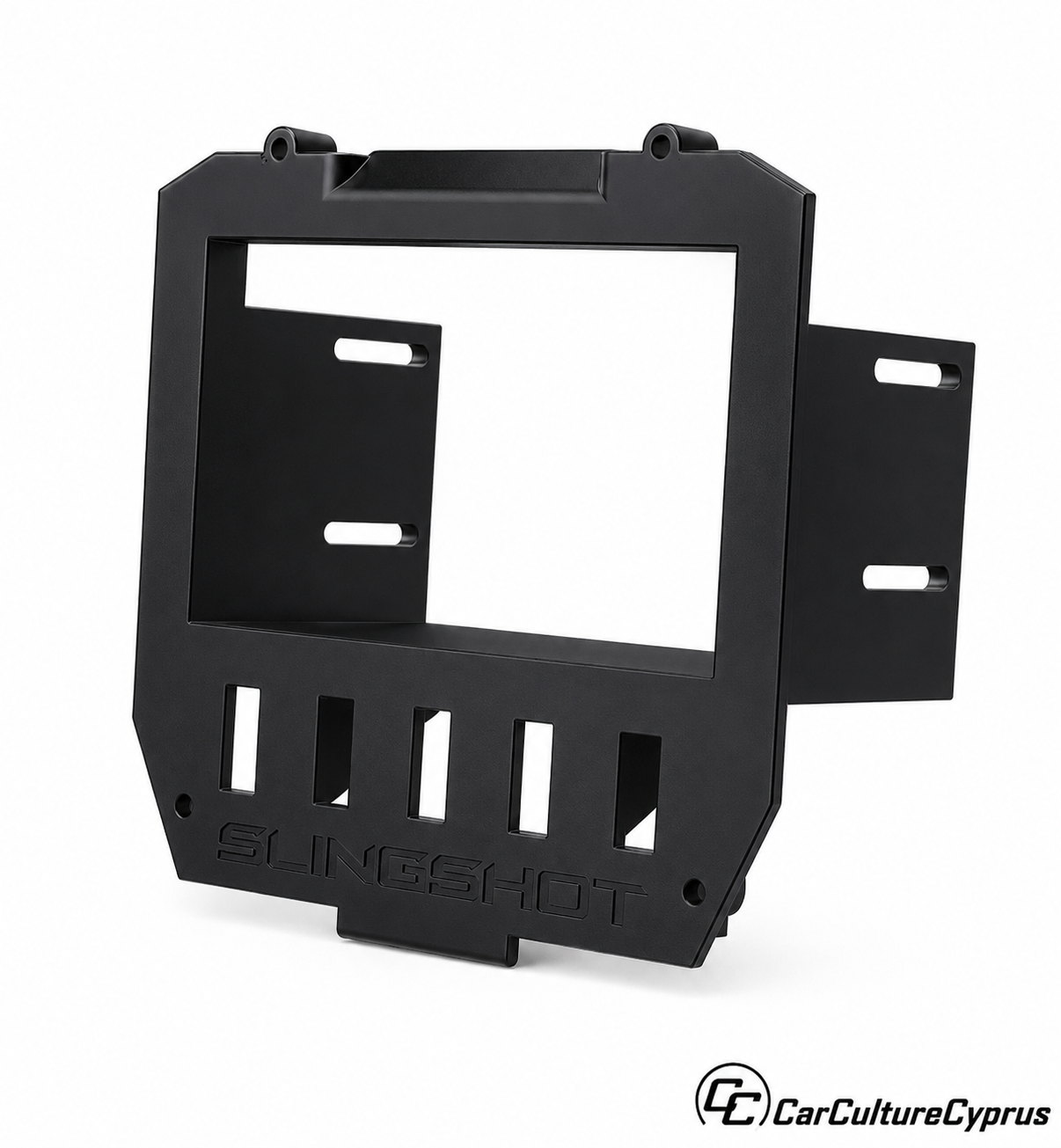 Polaris Slingshot Double-DIN Radio Mount Set – Panel & Visor