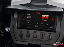 Kit de montage d'autoradio double-DIN Polaris Slingshot – Panneau et visière