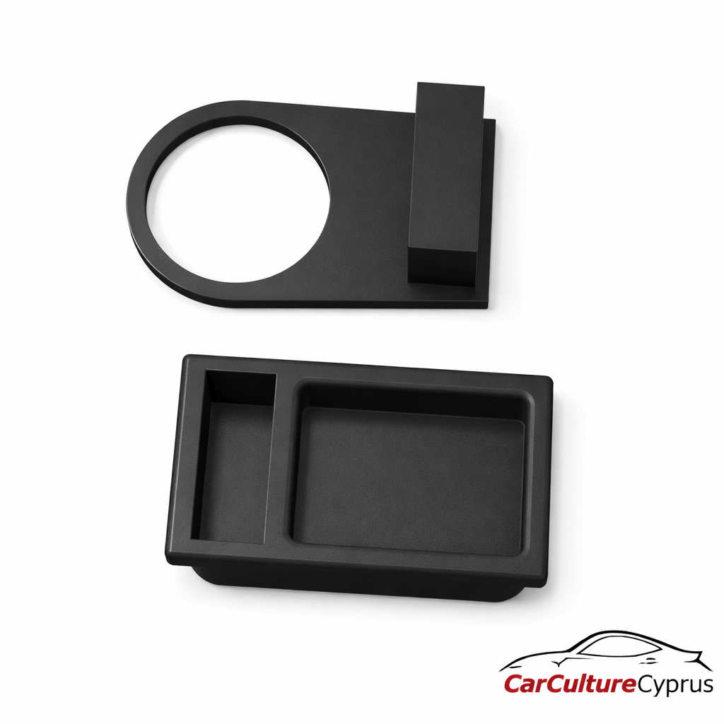 Porsche 924 / 924S / 944 Ashtray Cup Holder – Center Console Drink Holder.
