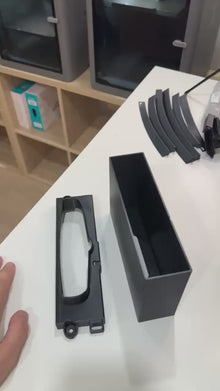 Poche de rangement pour autoradio Mini Cooper R56 – S'installe dans la console centrale après le retrait de l'unité principale