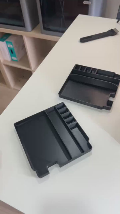Organisateur de console centrale Subaru Crosstrek – Plateau de rangement avec fentes pour pièces de monnaie et porte-stylo (2018+)