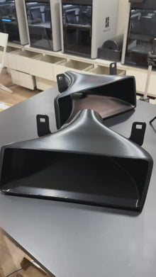 BMW E36 Cold Air Headlight Intake Black