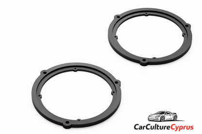 Fiat Grande Punto 199 Front 17 cm Speaker Adapter Ring Set Door Audio Upgrade