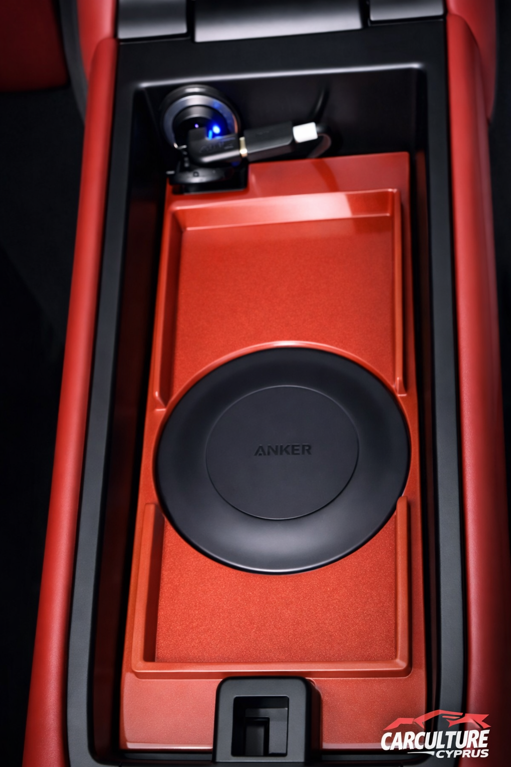 Porsche 911 991 / 981 Wireless Charging Tray – Center Console Phone Holder (Qi Compatible)