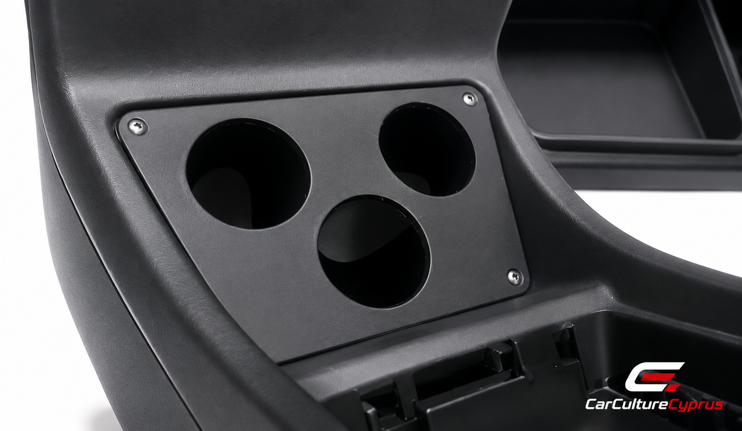 VW Golf / Rabbit Mk2 Center Console Gauge Plate Set – 52mm Instrument Panels