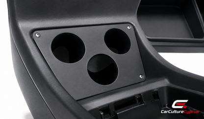 VW Golf / Rabbit Mk2 Center Console Gauge Plate Set – 52mm Instrument Panels