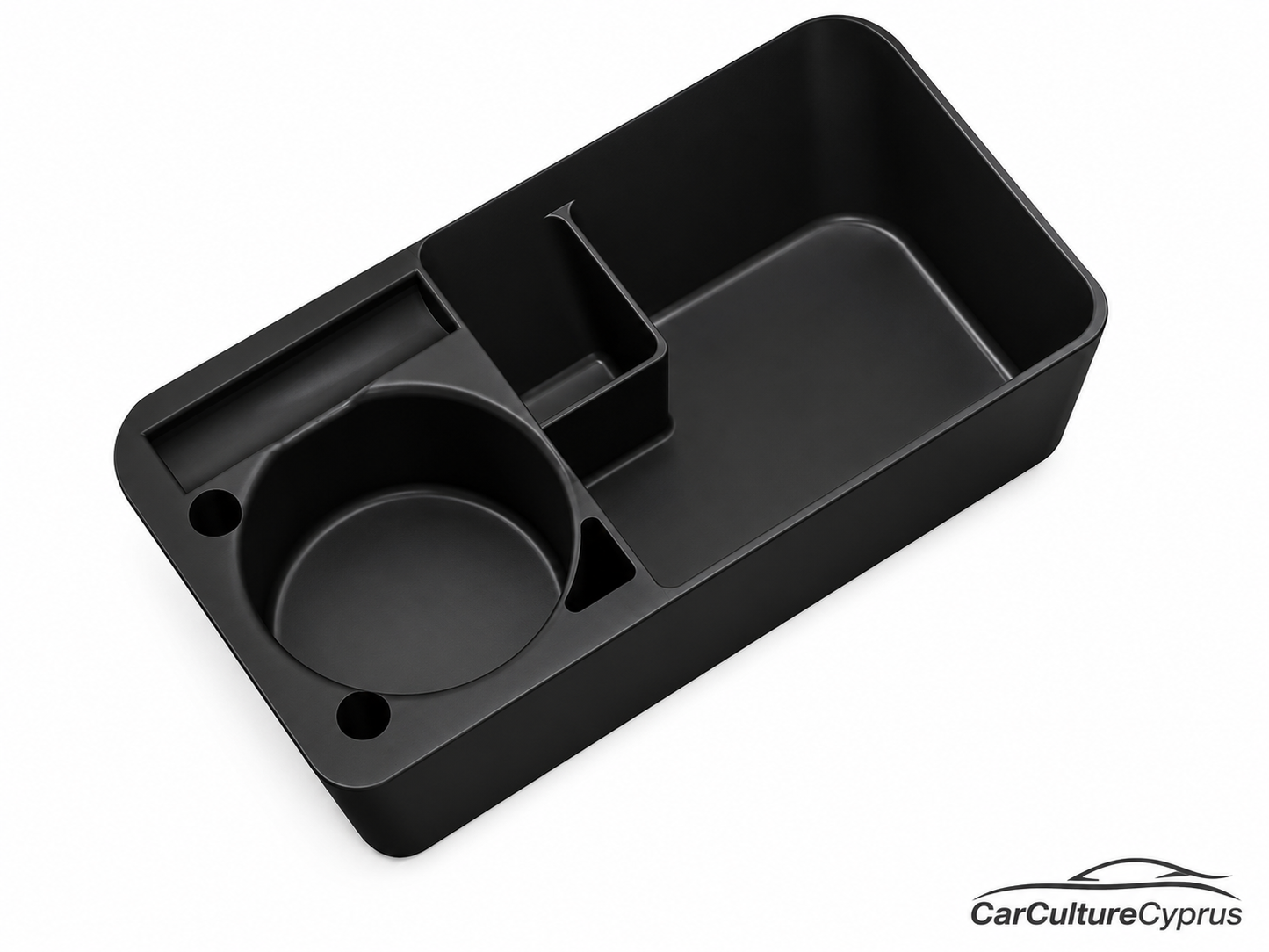 Rivian R1T / R1S Floor Bottle Organizer – Small or Large Storage Tray