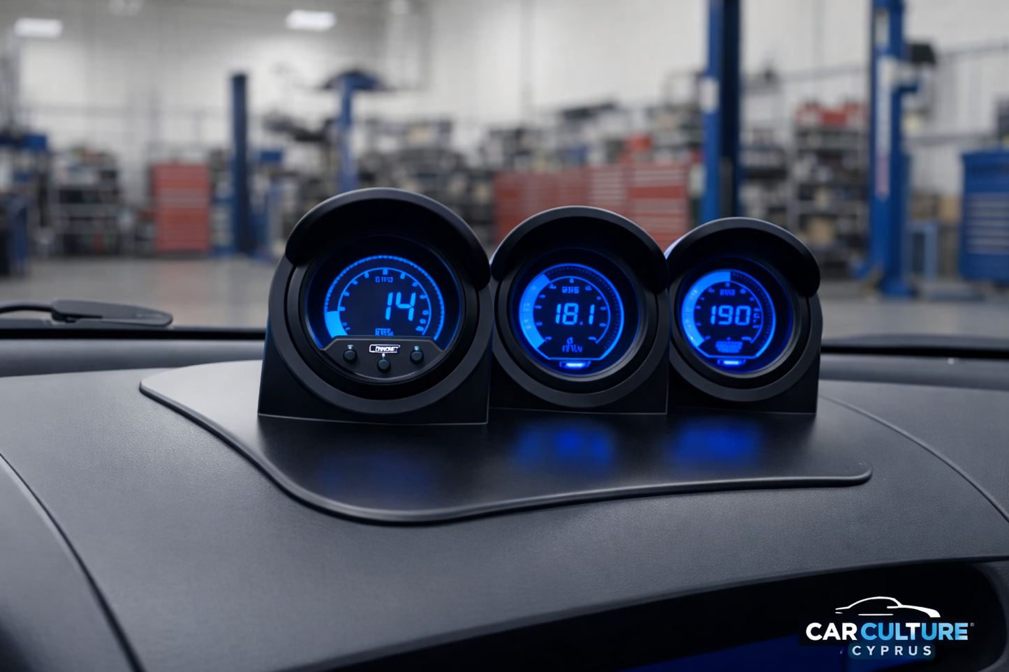 Mazda RX8 Triple Gauge Pod – 52mm Interior Trim Mount