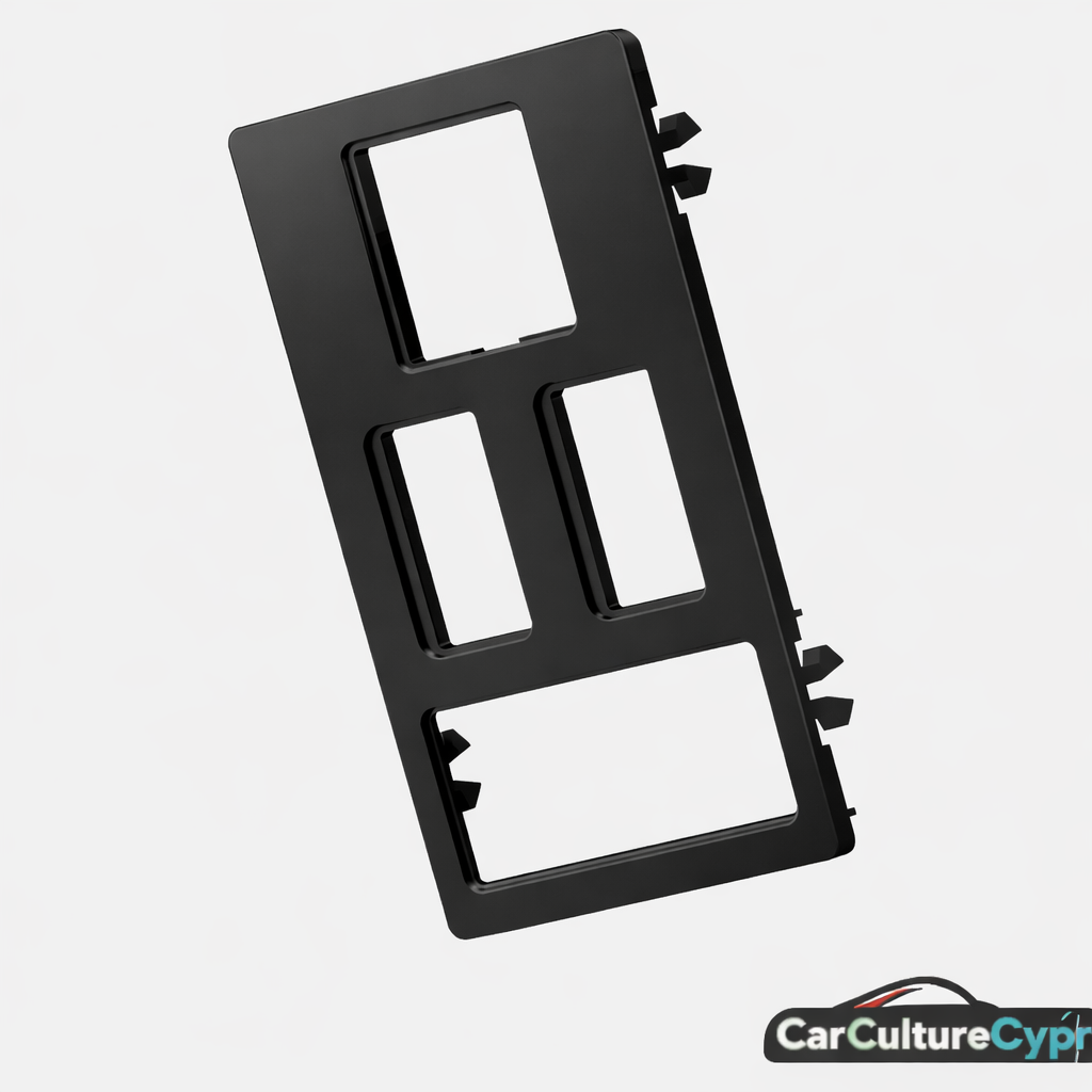 Mazda RX-7 FC3S Center Console Plate – Armrest Switch Panel Insert – 4 Variations