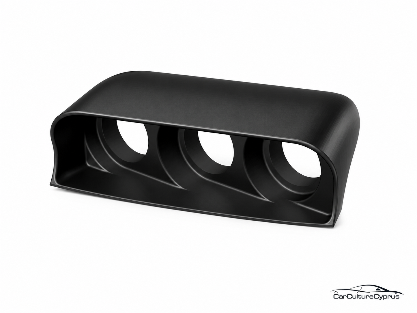 Mazda RX-8 Center Console Gauge Pod – 3×52mm Angled Insert with Hood