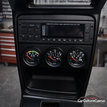 Saab 900 Extra Gauges Panel – 3 Gauge Center Console Insert
