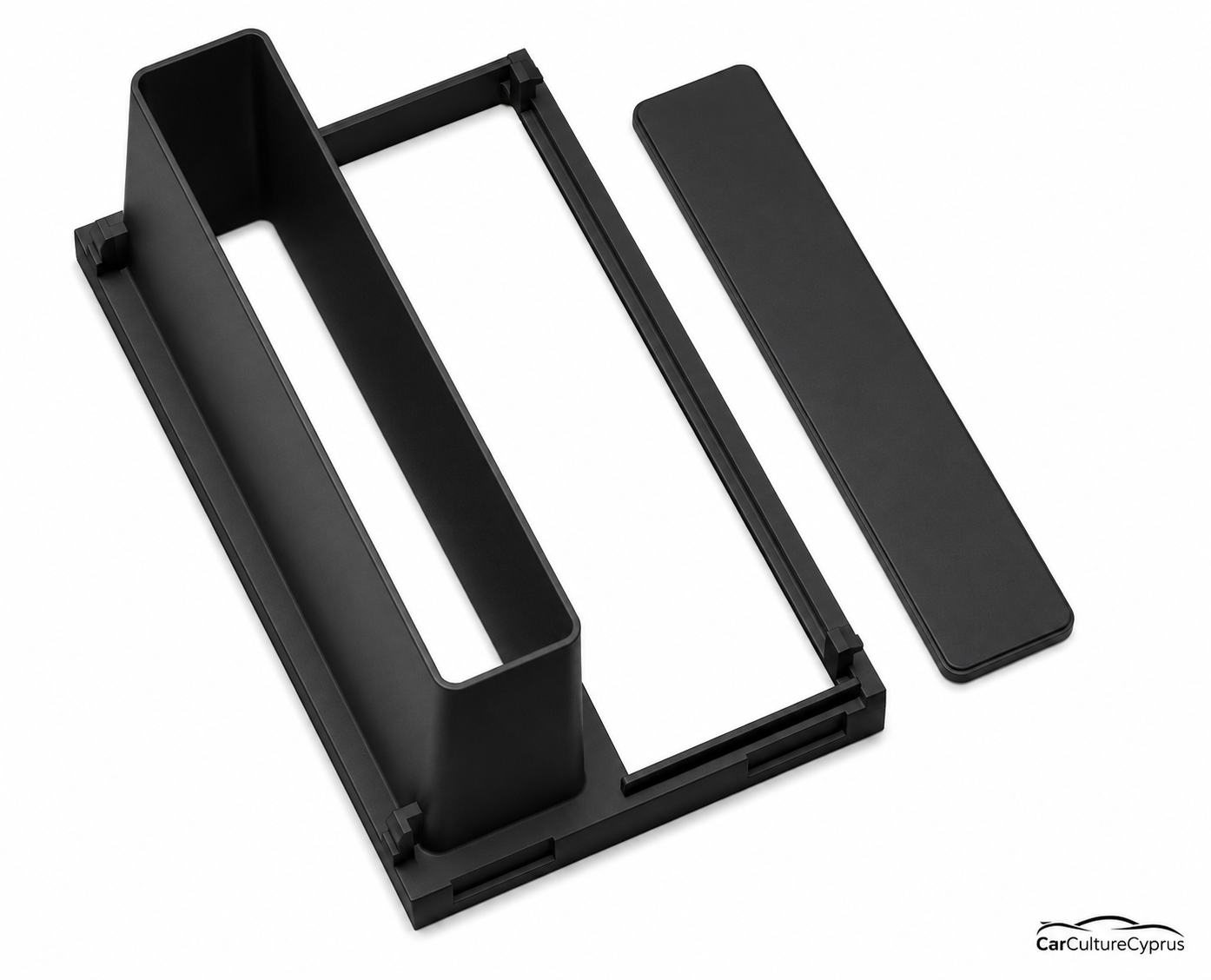 Saab 9-5 Single DIN Radio Frame with Storage Pocket – Head Unit Adapter