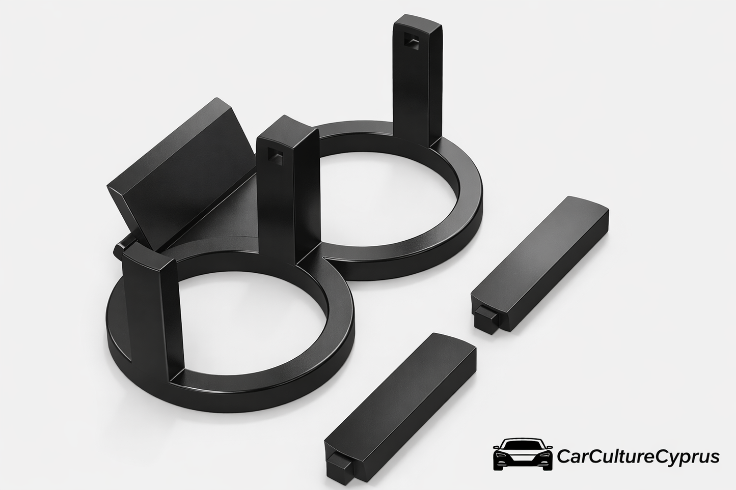 Saab 900 Double Cup Holder – Center Console Mount