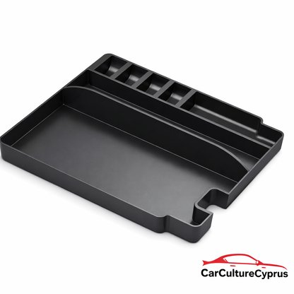 Subaru Crosstrek Center Console Organizer – Tray Insert with Coin Slots & Pen Holder (2018+)