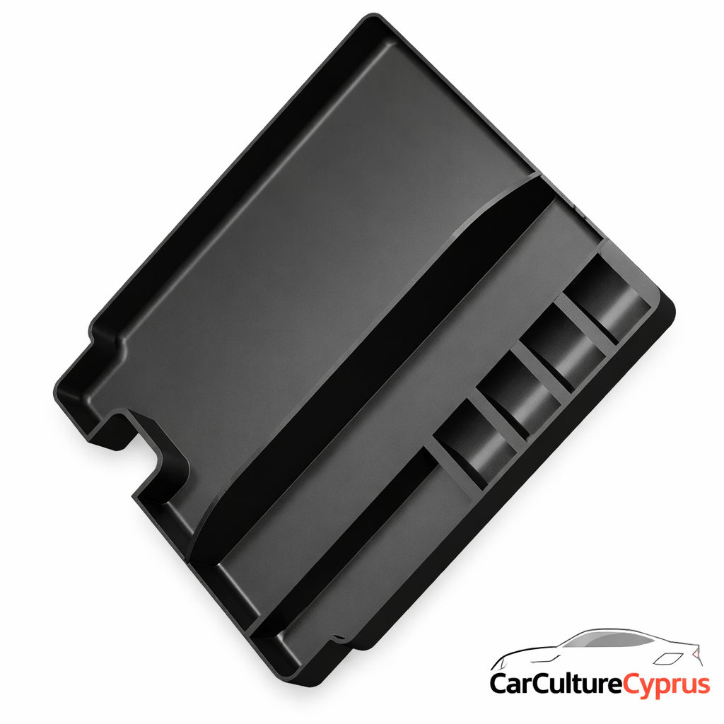 Subaru Crosstrek Center Console Organizer – Tray Insert with Coin Slots & Pen Holder (2018+)
