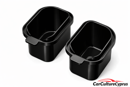 Seat Ibiza 6J LED Headlight Dust Covers – Left & Right Set, Low Beam Conversion Caps