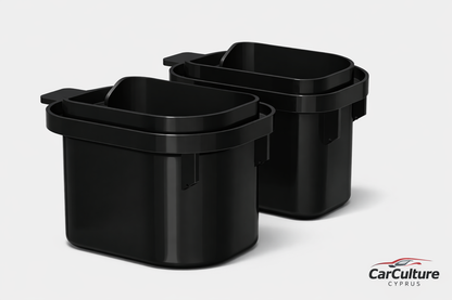 Seat Ibiza 6J LED Headlight Dust Covers – Left & Right Set, Low Beam Conversion Caps