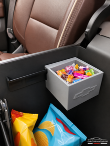 Chevy Silverado Console Storage Bin – 2014–2018 Bucket Seat Organizer