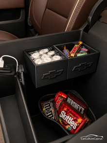 Chevy Silverado Console Storage Bin – 2014–2018 Bucket Seat Organizer