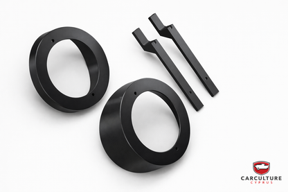 Fiat 124 Spider Classic Front Turn Signal Mount Bracket Set