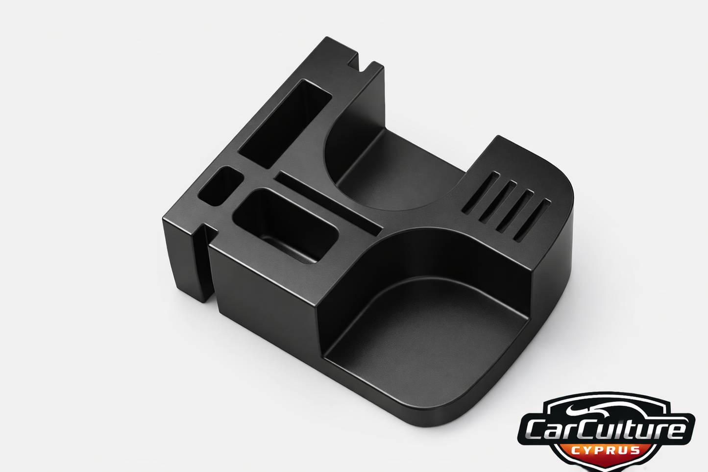 Skoda Kodiaq Center Console Organizer Cup Holder | Removable Pots Design