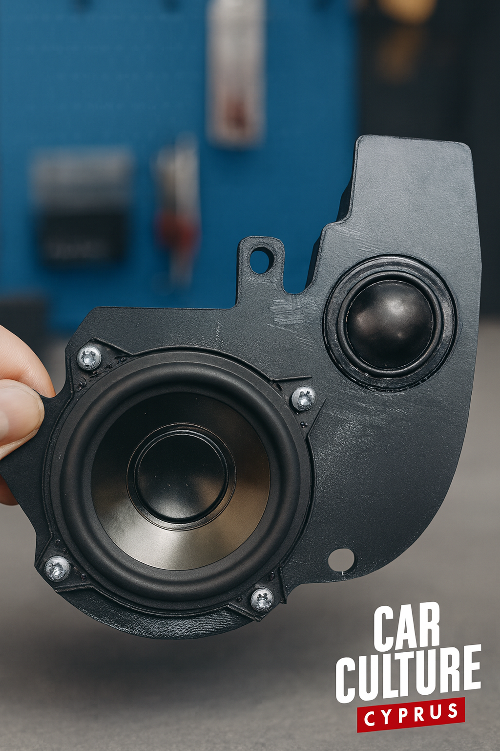 Dashboard Speaker Adapter set for Toyota GT86 / Scion FR-S / Subaru BRZ (Rain-Shield + Tweeter Chamber)