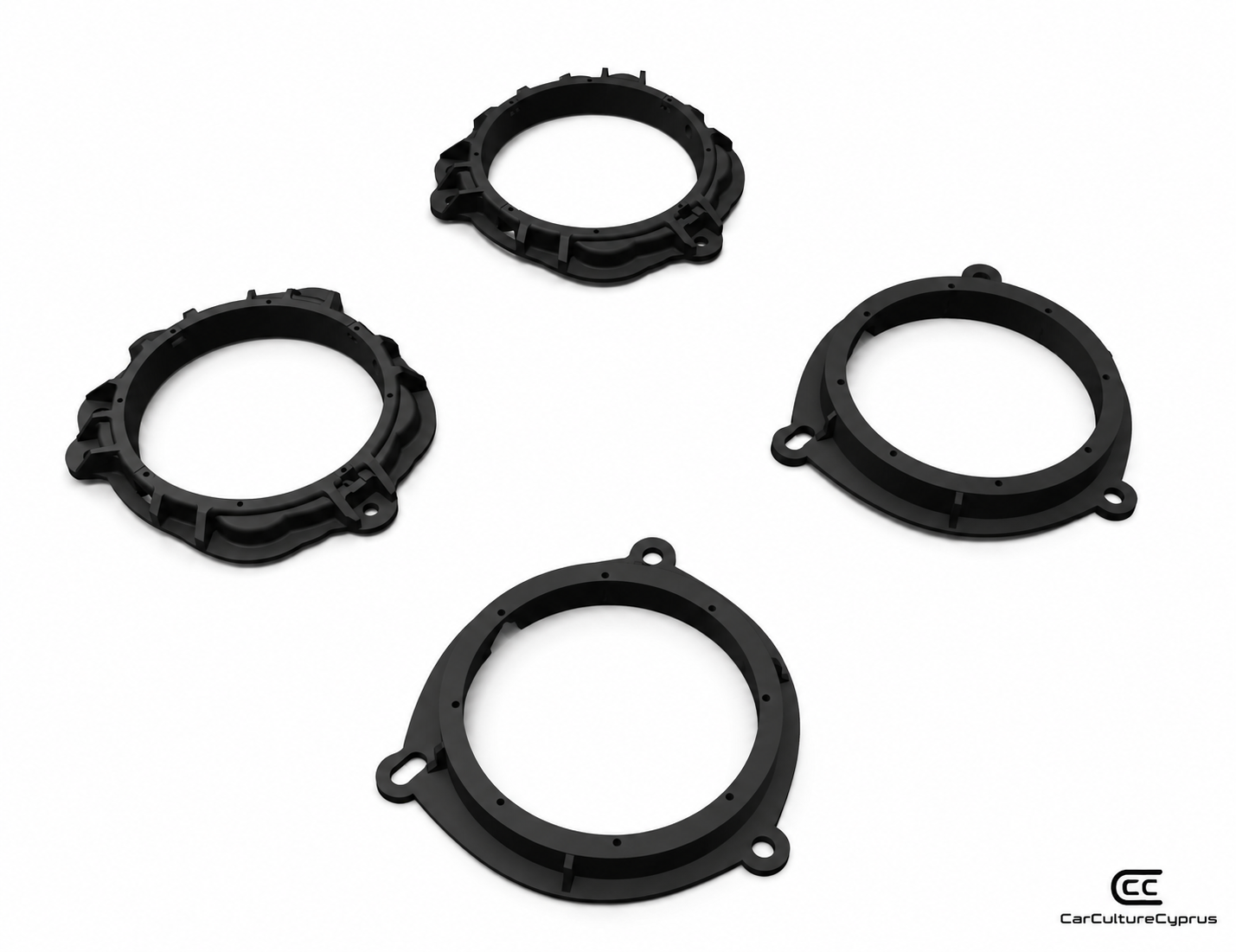 Nissan Stagea 6.5 Front and Rear Door Speaker Adapter Set