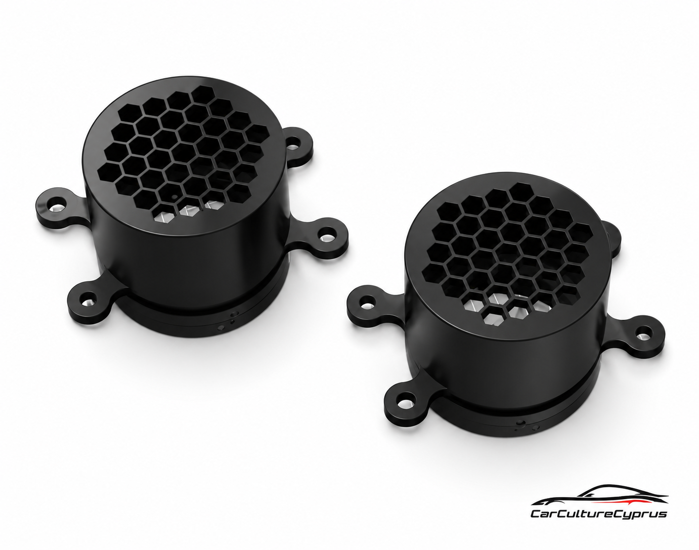 Ford Fiesta ST150 Fog Light Duct Set – Plain Honeycomb or ST Logo